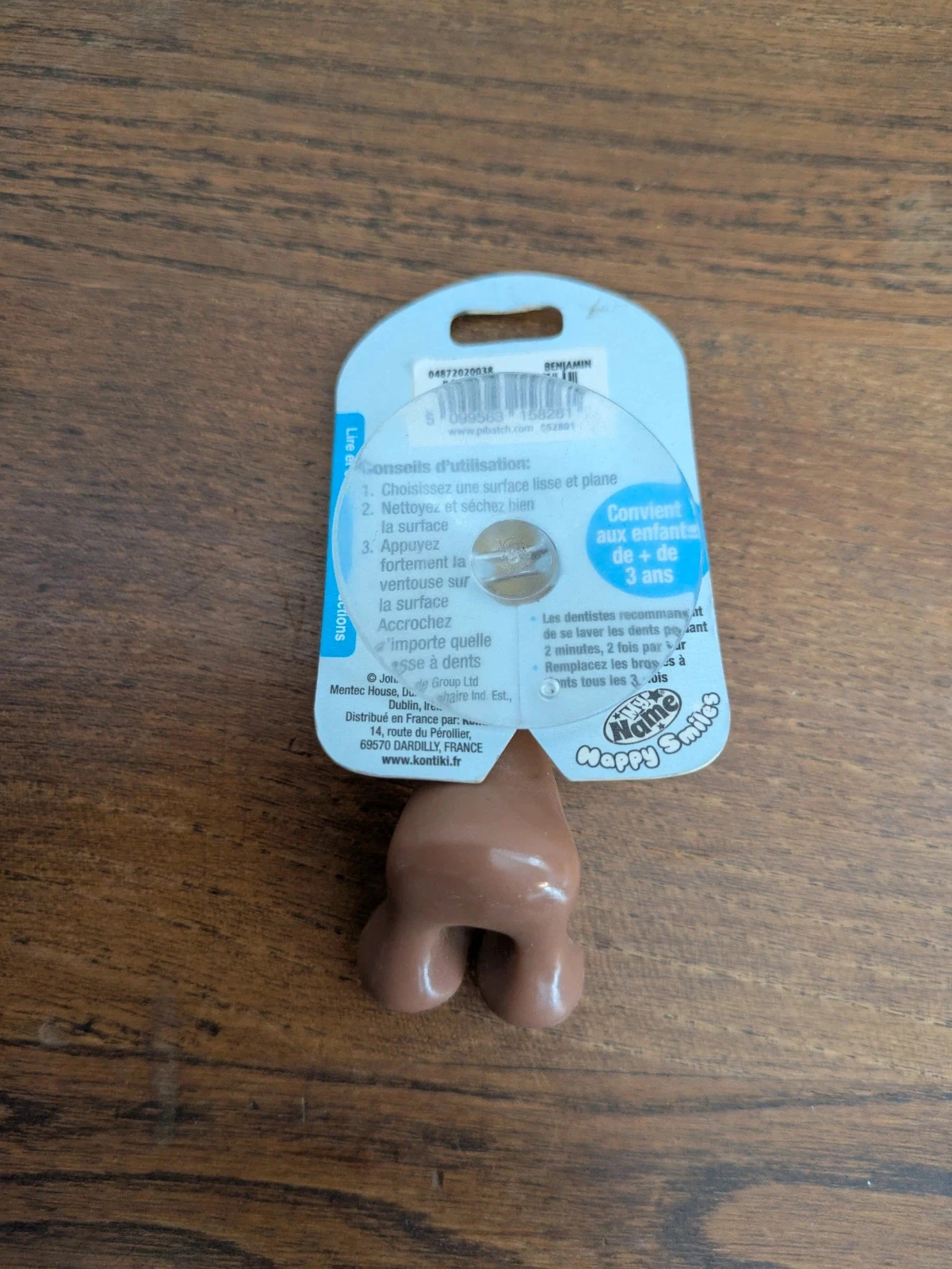 Soporte de cepillo de dientes con el nombre Benjamin – photo 4